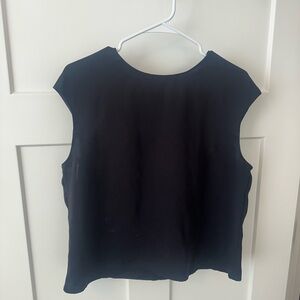 Calvin Klein Black Sleeveless Blouse